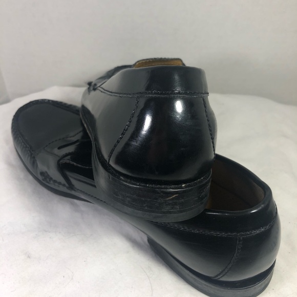 Mens Cole Haan Shoe Size 10 D Black Leather Loafer - Picture 3 of 5
